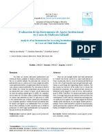 Evaluación de Un Instrumento de Apoyo Institucional - Revista Evaluar PDF