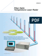 Fiber Optic Temperature Laser Radar