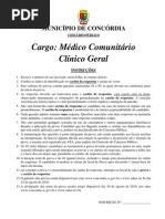 Médico Clínico Geral