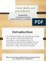 Practical Skills and Procedures