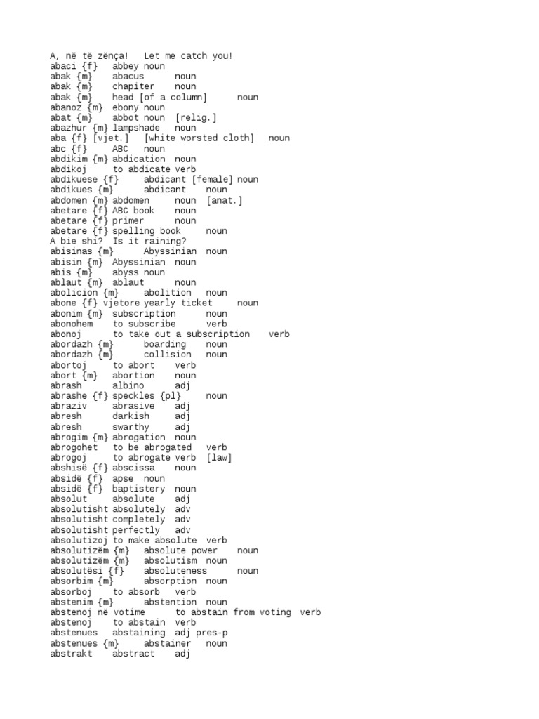 768px x 1024px - Albanian Shqip Dictionary | PDF