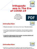 Orthopedic Surgeons in The Era of COVID-19.pptx