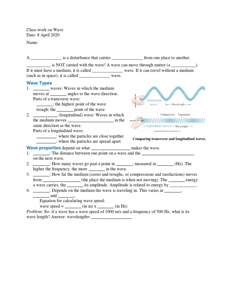 Understanding Wave Types and Properties | PDF | Teaching Methods ...