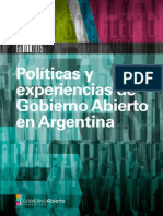 Politicas y Experiencias de Gobierno Abierto en Argentina