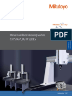 Crysta-Plus M Series: Manual Coordinate Measuring Machine