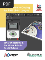 Introduction to Coding for FLL using Mindstorms & VRT