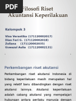 Filosofi Riset Akunt.Keperilkn