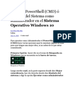 Ejecutar PowerShell