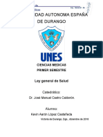 Ley general de Salud 