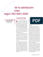 Medición de La Satisfacción de Los Clientes PDF
