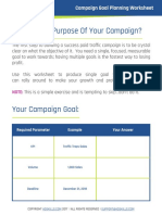 Linkedin Campaign Goals PDF