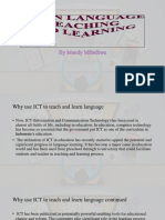 Ict in Language Teaching and Learning