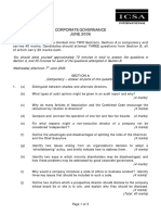 Corporate Governance JUNE 06 Paper