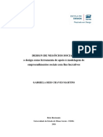 Design de Negócios Sociais - Gabriela Reis - Dissertação PDF