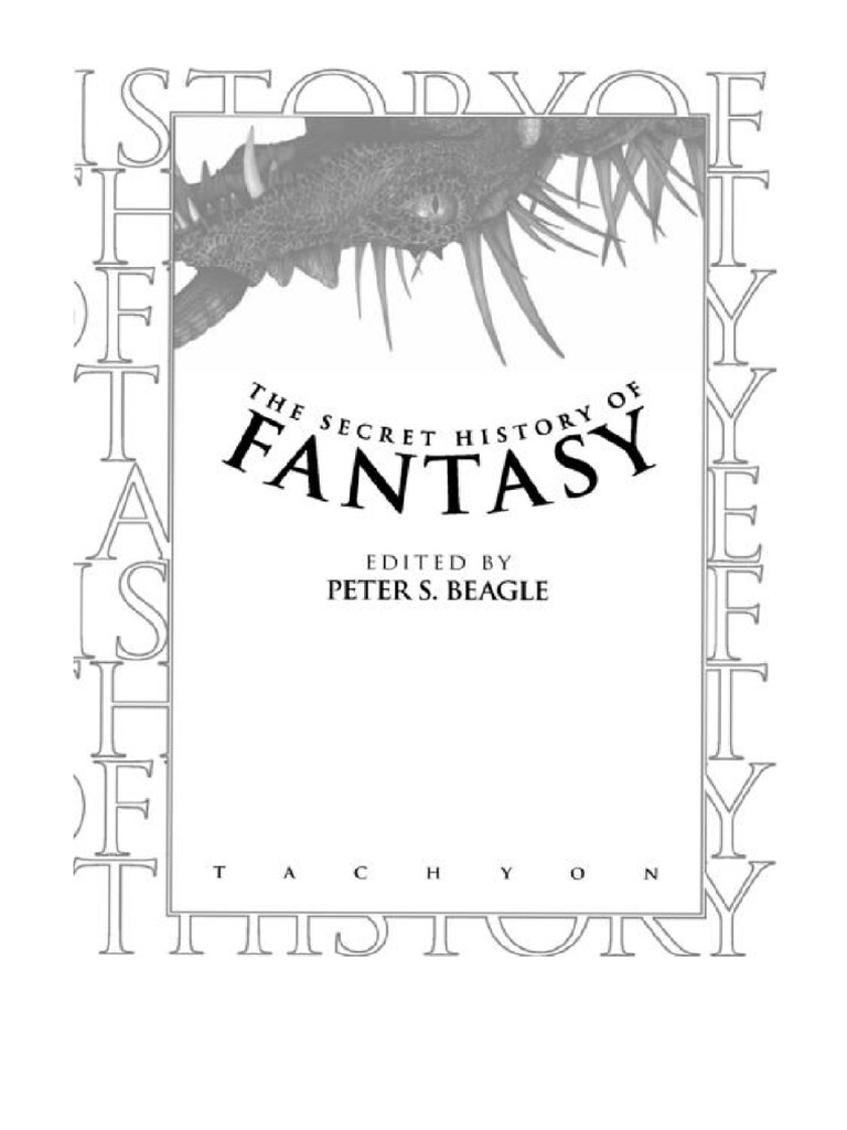 Stiven King The Secret History of Fantasy RuLit Net 218493 PDF  