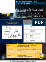 Geometric Dimensioning and Tolerancing