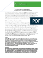 The Importance of Play in The Development of Language Skills PDF