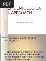 Epidemiological Approach B.SC 4th Year