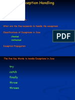 Exception Handling in Java