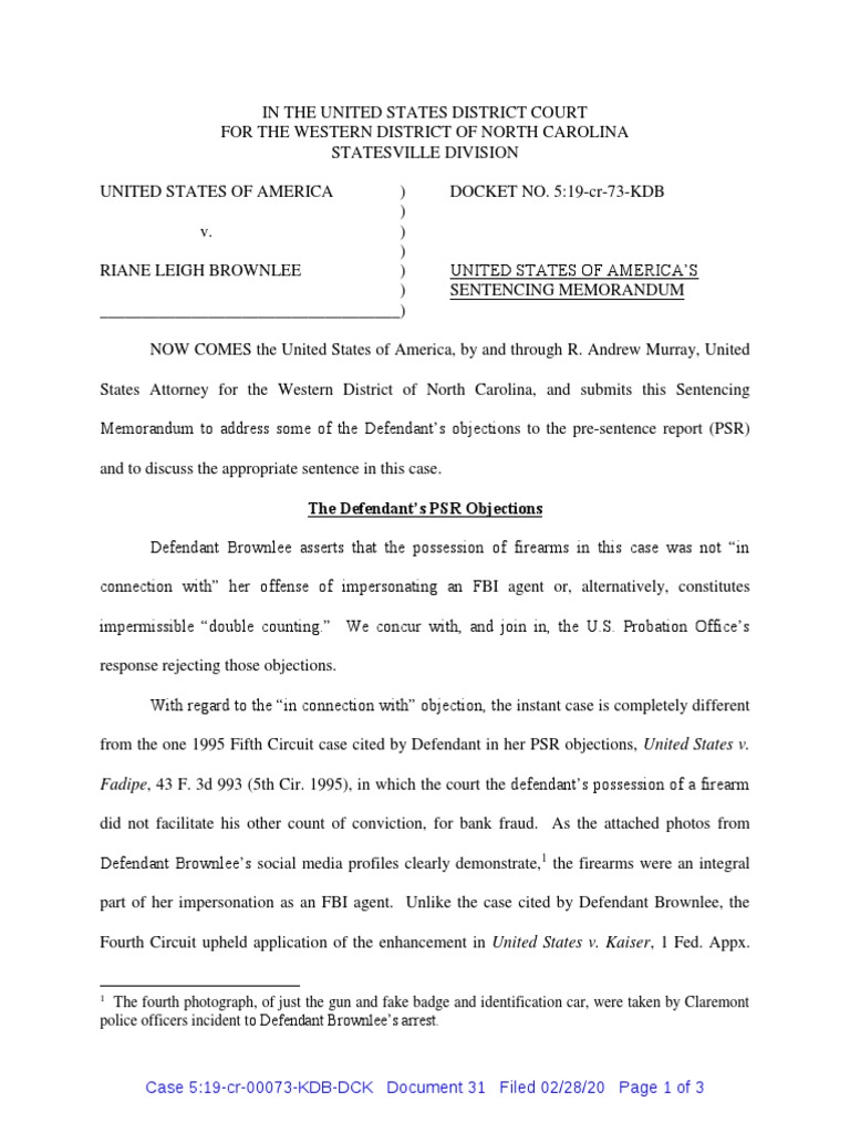 Docket Report | PDF | Criminal Record | Presentence Investigation Report