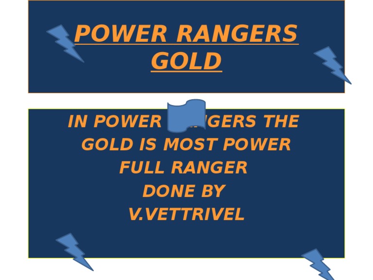 Power Rangers | PDF