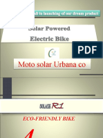 Moto Solar Urbana Co