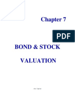 Valuation of Stocks and Bonds