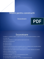 C2-Excavatoare-I-Masini Pentru Constructii-Excavatoare