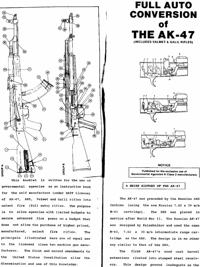 Ak 47 Auto Sear Installation
