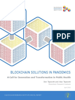 Blockchain Solutions in Pandemics