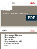 Chapter One: Overview of Electronic Commerce