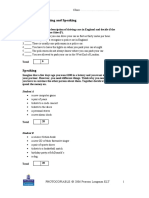 Mid Course Listening and Speaking Test Test