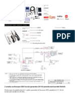 2 canales osciloscopio DDS función generador DIY Kit pantalla táctil portátil WAVE2