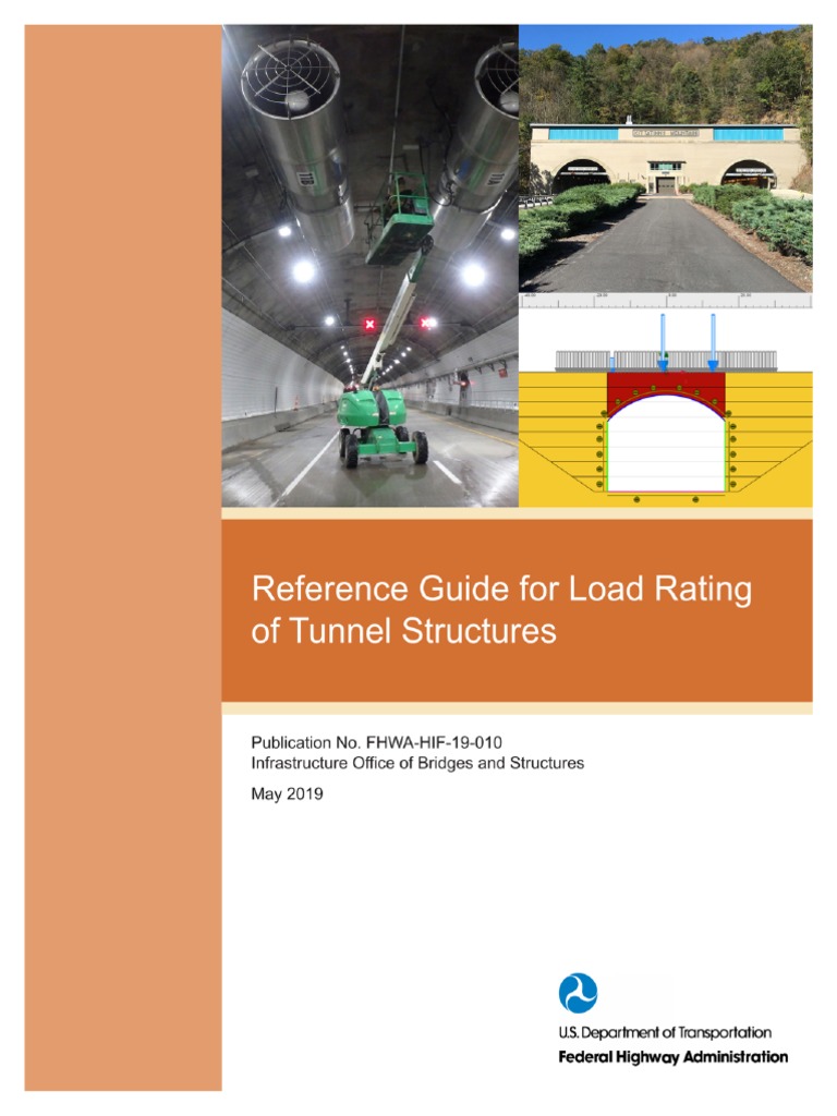 Reference Guide For Load Rating of Tunnel Structures | PDF | Litre ...