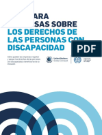 Trabajo y Discapacidad Derechos OIT PDF