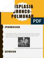 Displasia Bronco-Pulmonar