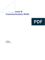 Study Guide Business Admin Management Communication Skills