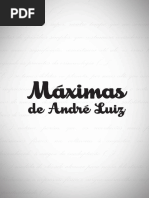 Máximas de Andé Luiz
