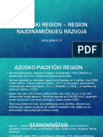 Pacifički Region - Region Najdinamičnijeg Razvoja