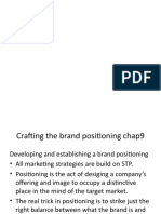 Crafting Brand Positioning