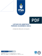 Listado de Admitidos 2020 2 PDF