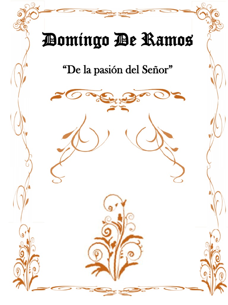 La Pasion de nuestro Señor Jesucristo | PDF | Poncio Pilato | Barrabás