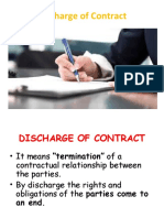7.discharge of Contract