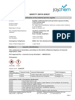 Antibacterial Hand Sanitiser Gel MSDS 0416