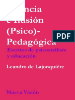de Lajonquiere, Leandro - Infancia e Ilusión (Psico)Pedagógica.pdf