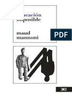 Mannoni, Maud - La Educación Imposible.pdf