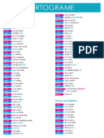 Plansa Ortograme PDF