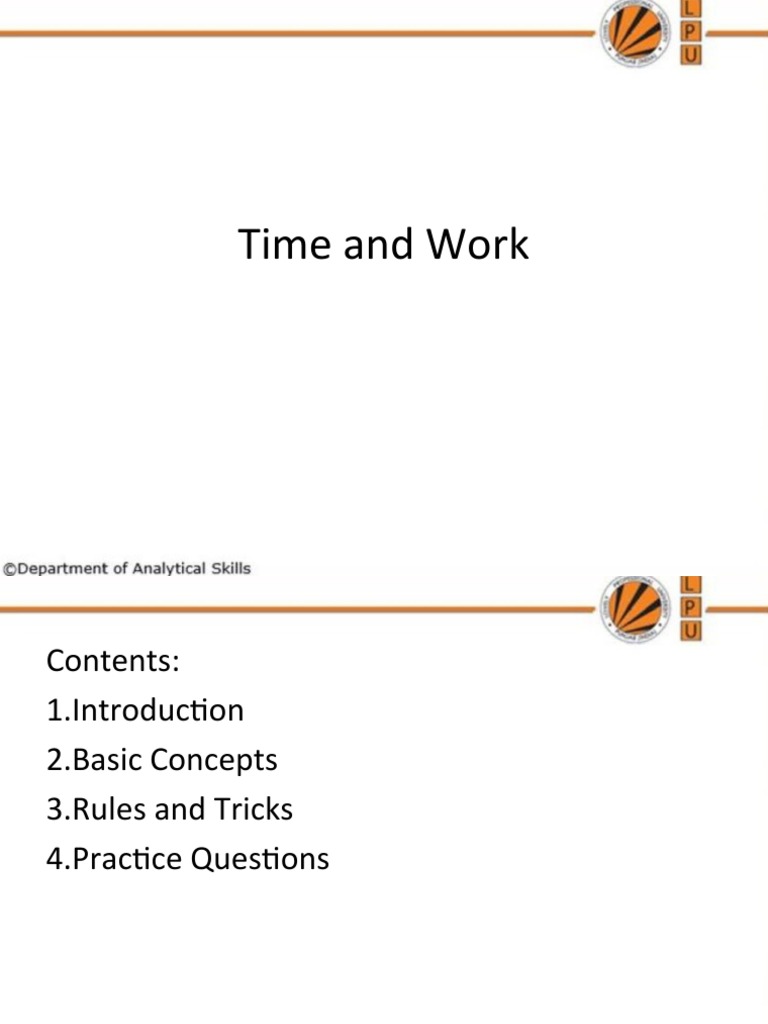 A145286344 - 21568 - 27 - 2017 - Unit 3 - 1 Time and Work | PDF ...