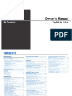 RX-A700 Manual PDF