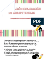 CAPACITACIN EVALUACIN DE COMPETENCIAS - Competencias Comportamentales PDF